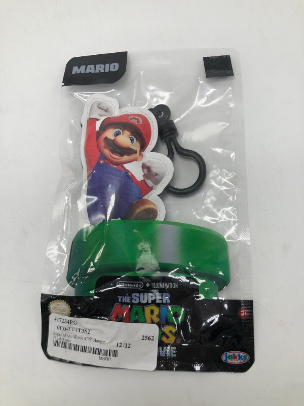 Photo 1 of Super Mario Bros. the Movie Mario Plush Hanger
