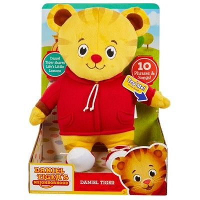 Photo 2 of Daniel Tiger S Neighborhood 12 Friends Feature Tiger Plush Toy
