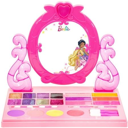 Photo 1 of Barbie - Townley Girl Cosmetic Vanity Compact Makeup Set with Light & Built-in Music
