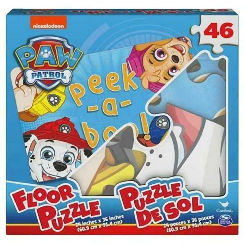 Photo 1 of Paw Patrol 46 Piece Floor Puzzle - Peek-a-boo!
