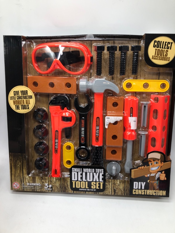 Photo 2 of UPD Construction Tool Sets - 20-Piece Deluxe Tool Play Set
