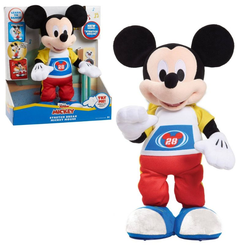 Photo 2 of Disney Junior Stretch Break Mickey Mouse Music Plush
