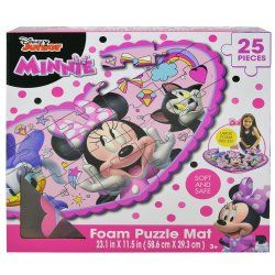Photo 1 of  Minnie 25 pc Foam Puzzle Mat
