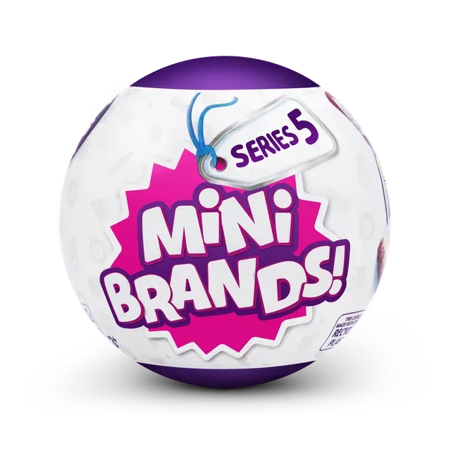 Photo 2 of 4 Pack Mini Brands Series 5 Capsule Novelty & Gag Toy by ZURU
