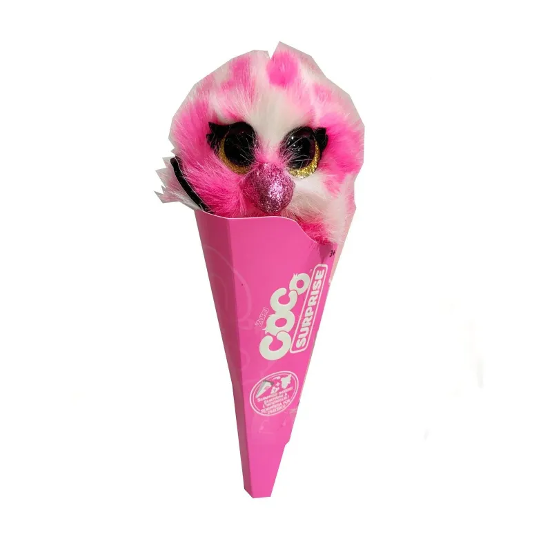 Photo 1 of coco supise cone pink owl