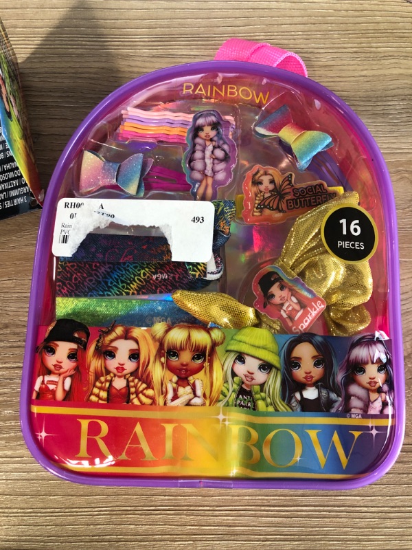 Photo 2 of Rainbow High - Townley Girl Hair Accessories Backpack Make-up Set for Girls Ages 3+
