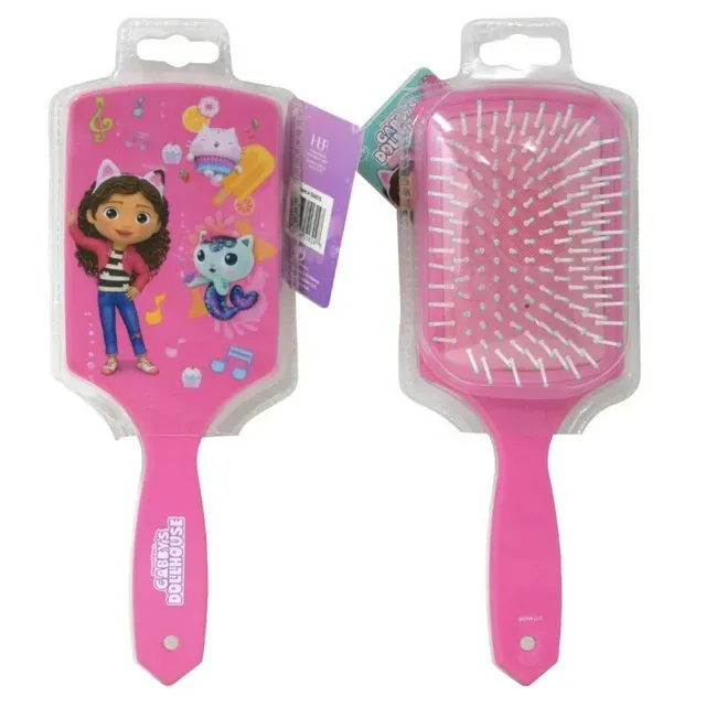 Photo 1 of Gabby's Dollhouse Girls Paddle Hairbrush, Pink
