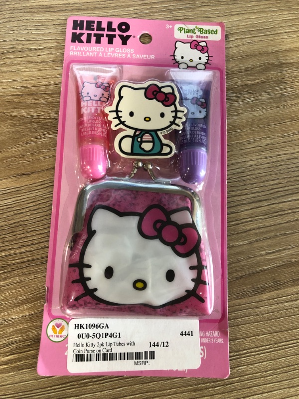 Photo 2 of Hello Kitty Lip Gloss With Coin Purse Set
