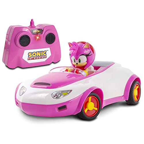 Photo 1 of Team Sonic Racing RC: Amy Rose - NKOK (683) 1:28 Scale 2.4GHz RC Car 6.5 Compact Design Officially Licensed Sega Sonic the Hedgehog Battery Power
