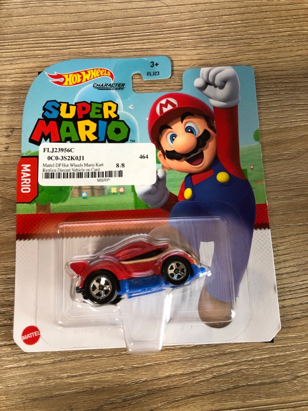 Photo 2 of Hot Wheels Mario Brothers Mario Kart Toy
