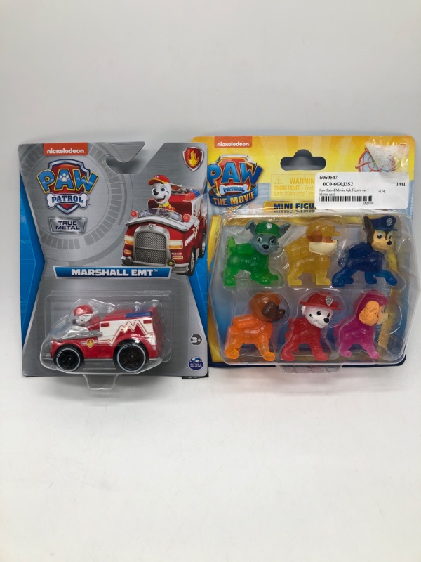Photo 1 of 2 Pack Miscellaneous Paw Patrol Bundle For Kids