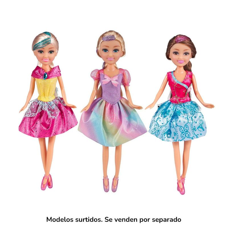 Photo 1 of Sparkle Girlz Princess Cone Dolls 10inch (Assorted) 3 pack 
