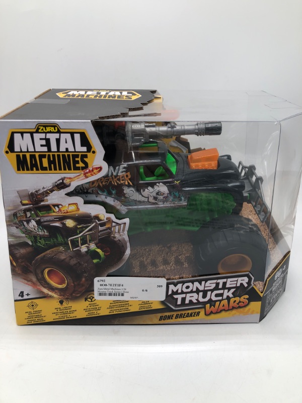 Photo 2 of Metal Machines Monster Truck Wars Bone Breaker Vehicle
