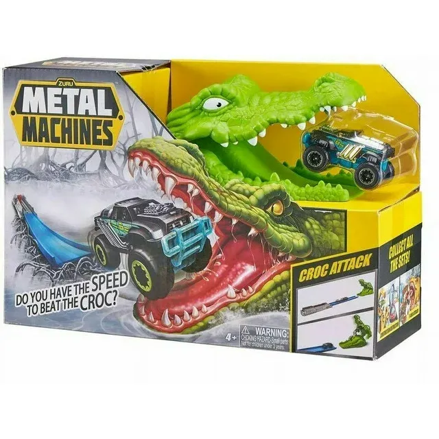 Photo 2 of  Metal Machines Croc Attack Playset Series 1 