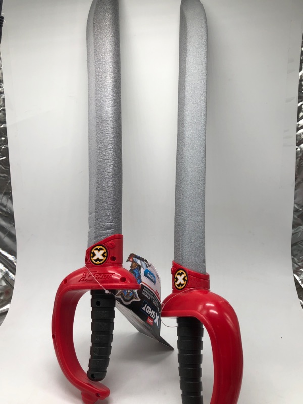 Photo 2 of 2 pack X-Shot kids Swords with Hangtag