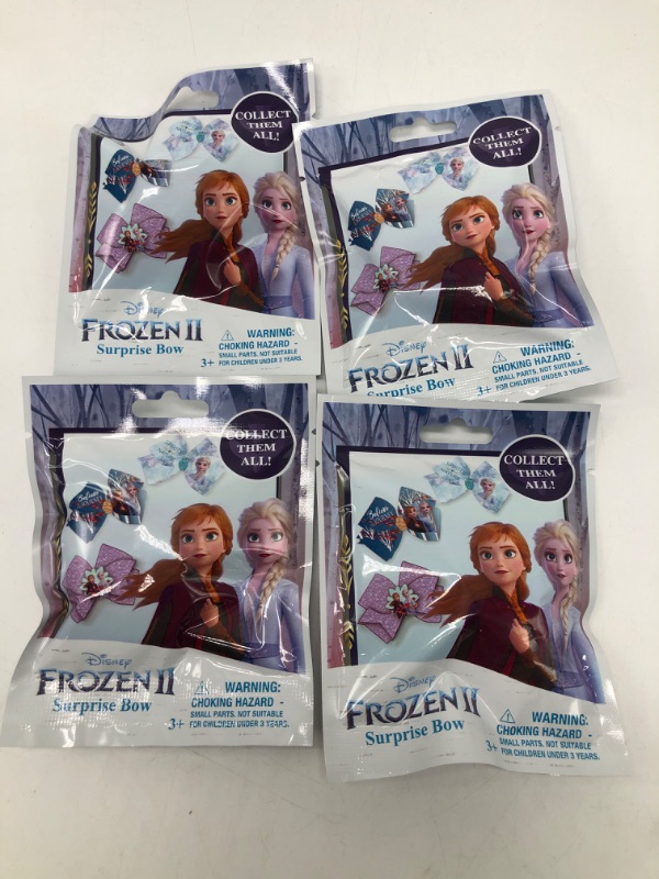Photo 1 of 4 Pack Disney FROZEN II  BFF Surprise BOWS Blind Bags-New!
