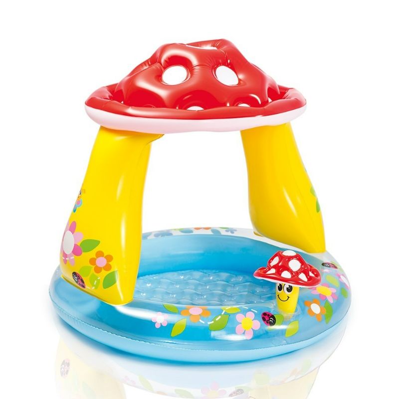 Photo 1 of Intex Inflatable Mushroom Water Play Center Kiddie Baby Swimming Pool Ages 1-3
