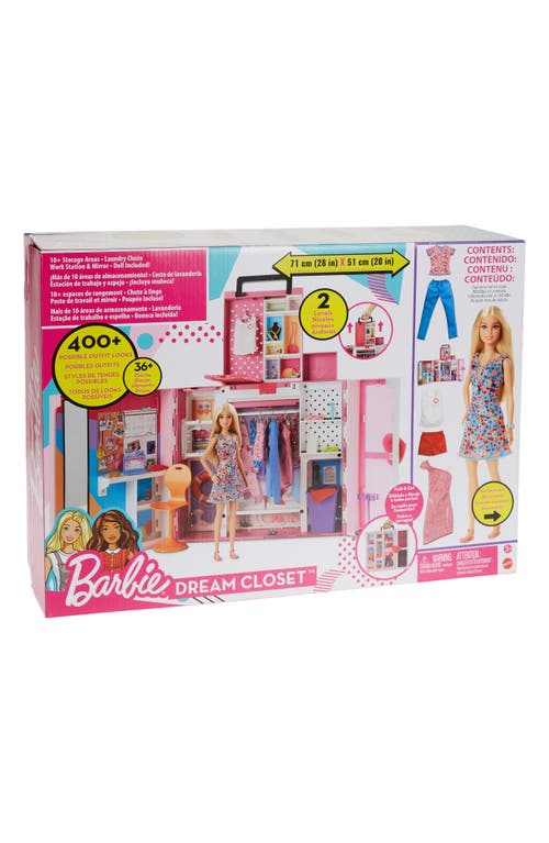 Photo 1 of Mattel MTTHGX57 Barbie Dream Closet Doll & Playset
