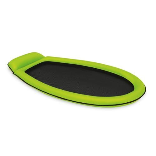 Photo 1 of INTEX Inflatable Mesh Lounge Floating Raft W/ Headrest (Colors Vary)

