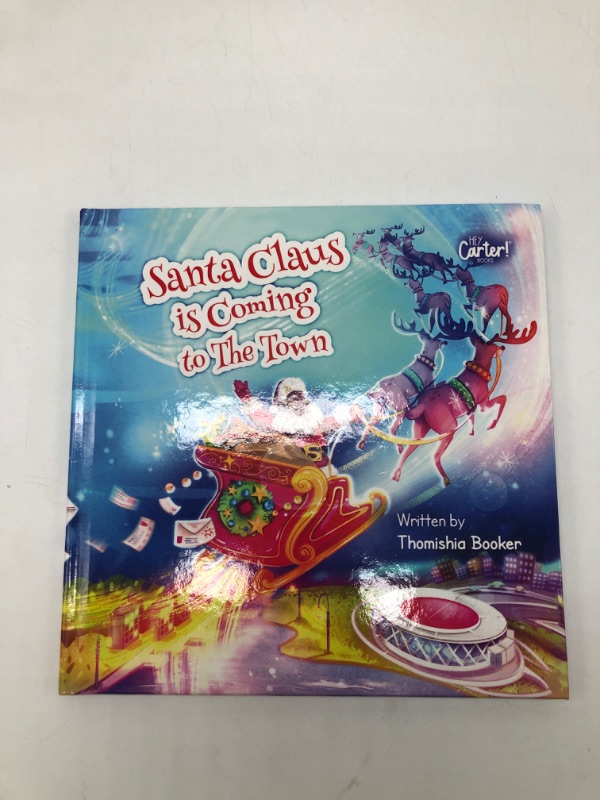 Photo 2 of Santa Claus Is Coming to the Town: a Fun Christmas Book for Kids (Hardcover)