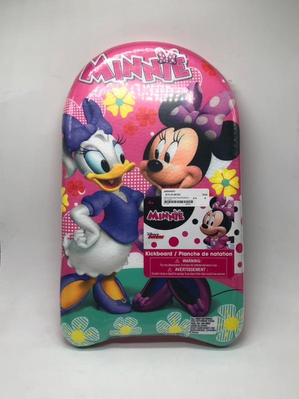 Photo 1 of Pink Disney Junior Minnie and Daisy Duck Best Friends Foam Kickboard 17" x 10.5'