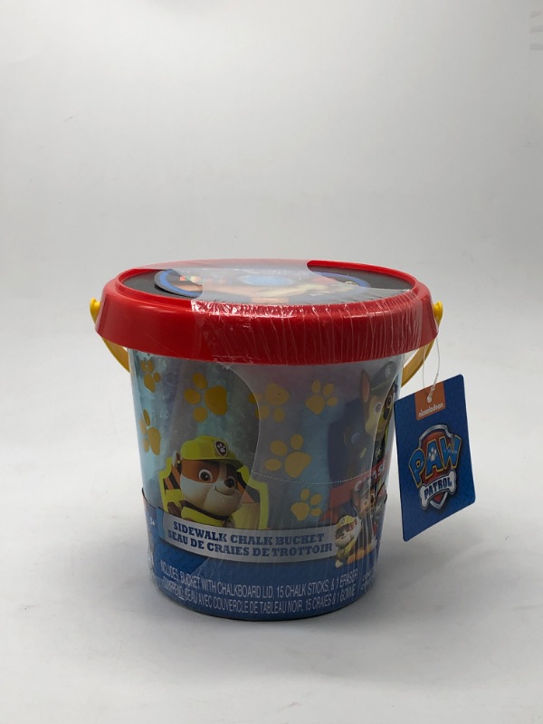 Photo 1 of paw patrol chalk set 