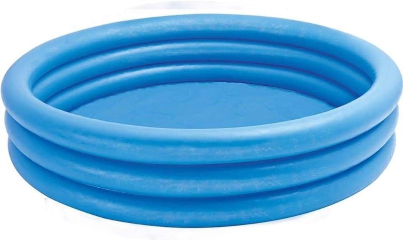 Photo 1 of INTEX Crystal Blue Kids Outdoor Inflatable 58" Swimming Pool | 58426EP