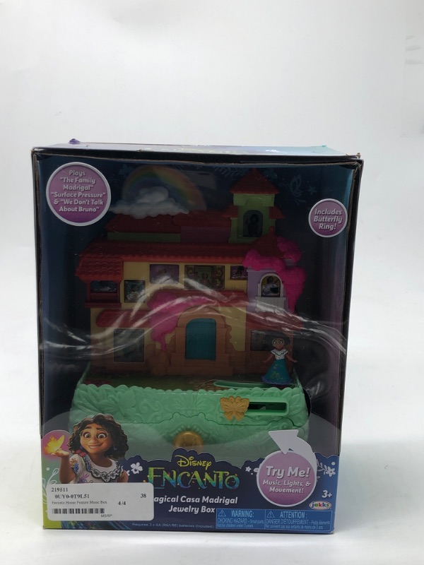 Photo 2 of Disney's Encanto Magical Madrigal House Jewelry Box Plays 3 Hit Songs from Encanto