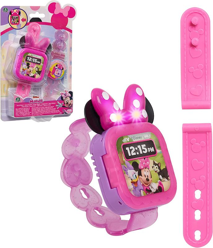 Photo 1 of Just Play Minnie Mouse Play Smart Watch, Pink