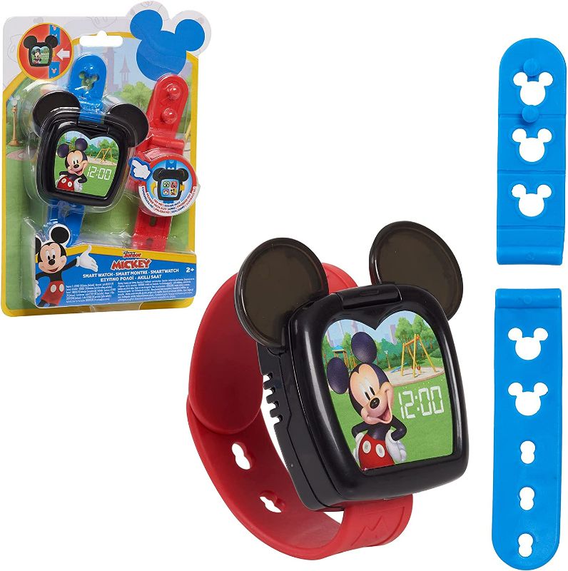 Photo 1 of Just Play Disney Junior Mickey Mouse Funhouse Smart Watch for Kids, Toddler Watch, Toy with Lights and Sounds