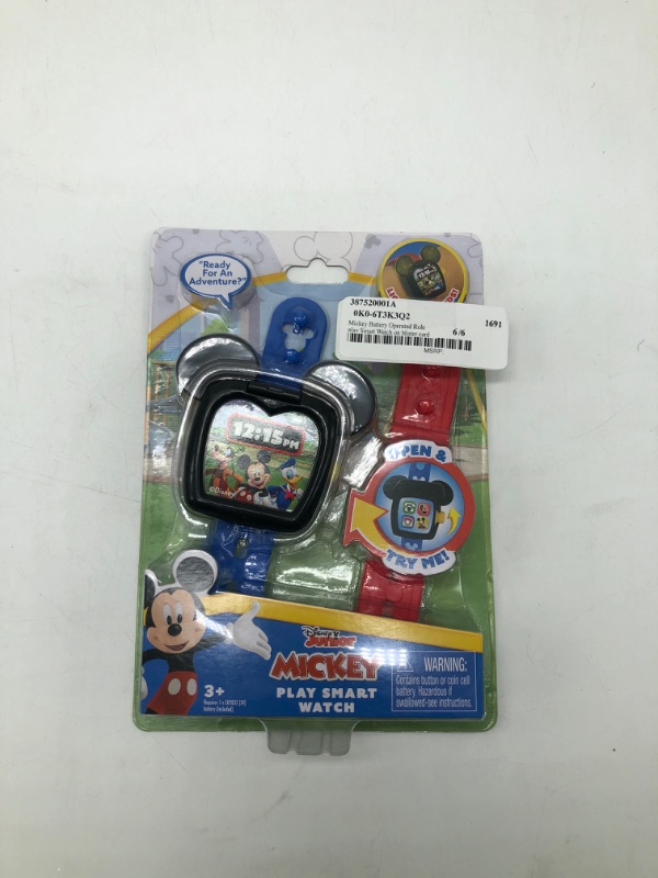 Photo 2 of Just Play Disney Junior Mickey Mouse Funhouse Smart Watch for Kids, Toddler Watch, Toy with Lights and Sounds