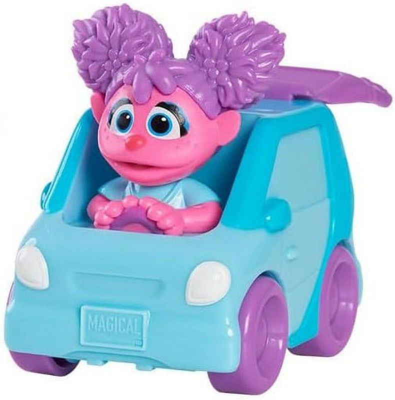 Photo 1 of Sesame Street Twist & Pop Wheelies Abby Cadabby Vehicle
