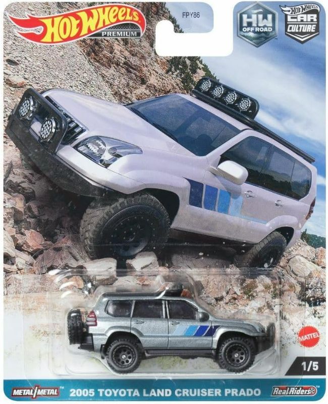 Photo 2 of Hot Wheels HKC70 Car Culture Off Road - 2005 Toyota Land Cruiser Prado ?3 Years Old and Up?