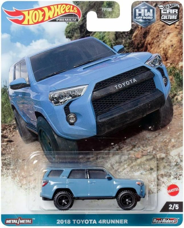 Photo 1 of Hot Wheels HKC73 Car Culture Off Road - 2018 Toyota 4Runner [3 Years Old and Up]
