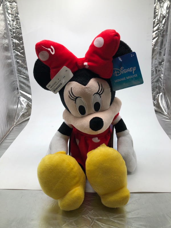 Photo 2 of Plush - Disney - Minnie Mouse - 18" Red Soft Doll Toys New 105814
