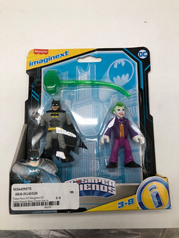 Photo 2 of Imaginext DC Super Friends Batman & The Joker Figure Set
