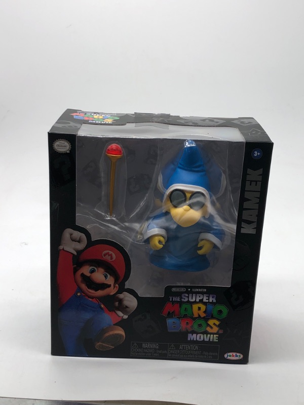 Photo 1 of Super Mario Bros Movie 5 Inch Kamek Action Figure with Wand Accessory
