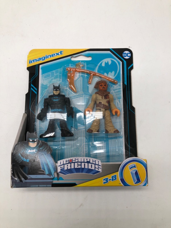 Photo 2 of Imaginext DC Super Friends Batman & Scarecrow Figure Set
