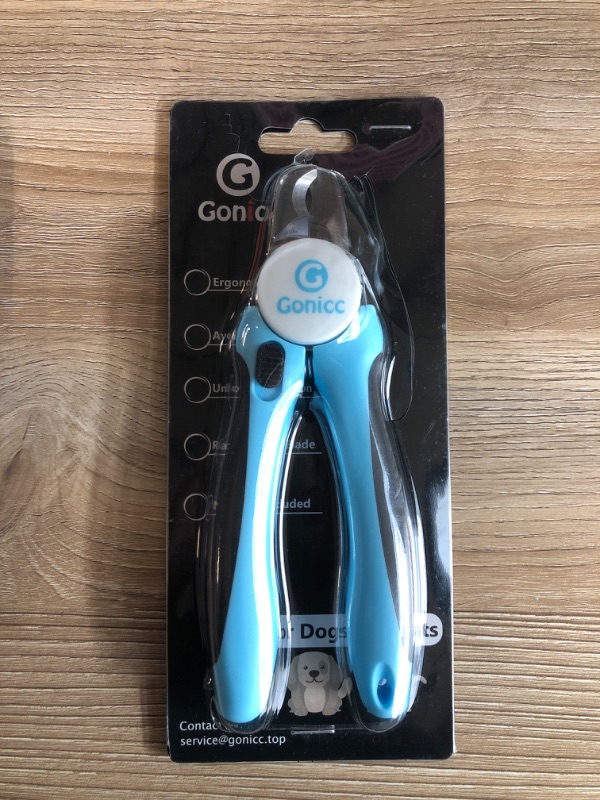 Photo 2 of gonicc Dog & Cat Pets Nail Clippers and Trimmers - with Safety Guard to Avoid Overcutting, Free Nail File, Razor Sharp Blade - Professional Grooming Tool for Pets
