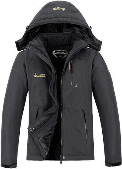 Photo 1 of (S) MOERDENG Men's Waterproof Ski Jacket Warm Winter Snow Coat Mountain Windbreaker Hooded Raincoat
