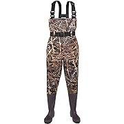 Photo 1 of (Size 6) Fishing Waders for Men with Boots Womens Chest Waders Waterproof for Hunting with Boot Hanger
