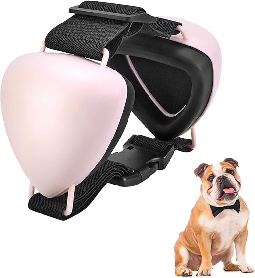 Photo 1 of ZOHAN Dog Ear Muffs for Noise Protection, Comfort Dog Noise Cancelling Ear Muffs with Fast Snap Lock for Fireworks, Thunder
