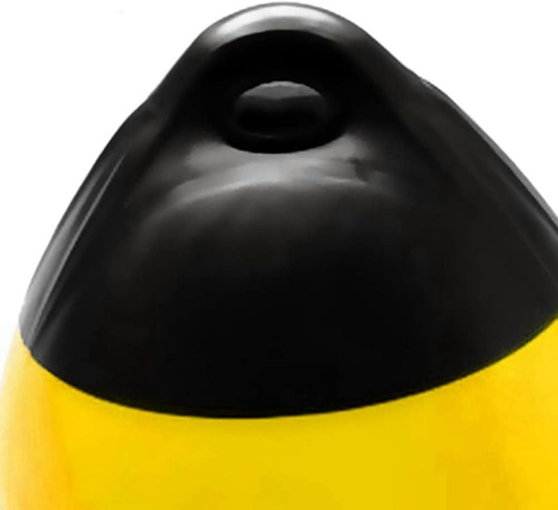 Photo 1 of Heavy Duty PVC Boat Ball Round Anchor Buoy Dock Bumper Ball Inflatable Protection Mooring Buoy Yellow
