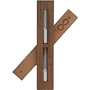 Photo 1 of HSE Cedar Box Sauna Sand Timer - 15 Minutes - Choose Your Sand Color (15 Minutes, White)
