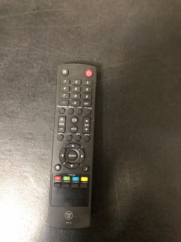 Photo 2 of New Westinghouse RMT-22 RMT 22 Remote for WESTINGHOUSE TV EW32S5UW UW32SC1W UW32S3PW EW39T6MZ UW39T7HW UW37SC1W UW40T8LW UW46T7HW UX28H1Y1 RMT-11
