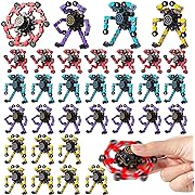 Photo 1 of Transformable Fidget Spinners 32 Pcs for Kids and Adults Stress Relief Sensory Toys for Boys and Girls Fingertip Gyros for ADHD Autism for Kids Easter Basket Stuffers Gifts (Fingertoy-32pc)
