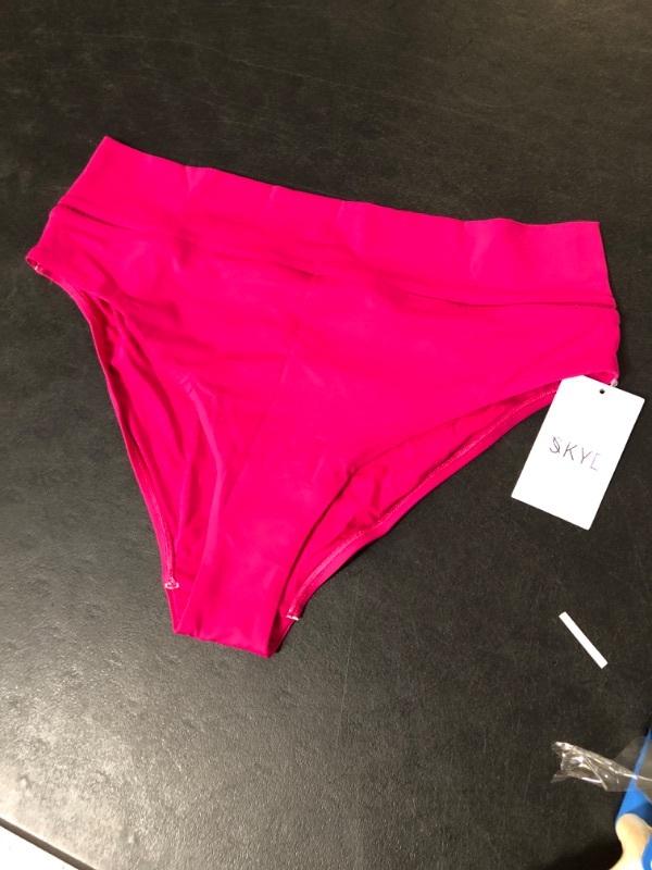 Photo 2 of (XL) Skye Women's Standard Rachel High Waisted Bikini Bottom Swimsuit

