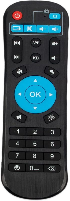 Photo 1 of Standard IR Replacement Remote Fit for Android TV Box Q Plus,Q+, T95 T9 T95Q T95Z Plus