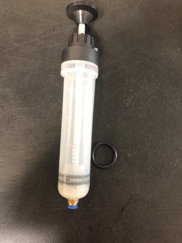 Photo 2 of Esakoya 200CC Fluid Extractor Pump, Oil Change Syringe with Hose, Manual Fluid Extractor/Fill Pump for Car Fluid Transfer