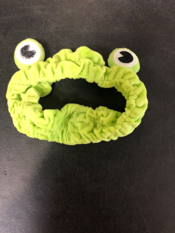 Photo 2 of Lovly Headband, Frog Hair Band Head Wrap Little Green Frog Hairband for Women, Girls, Boys, Men, Kids, Adults, Children